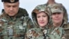 Амбасадорката на САД, Анџела Агелер присуствуваше на воено-показна вежба со американските борбени возила „Страјкер“ на полигонот Криволак