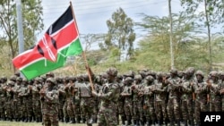 Wanajeshi wa Kenya wanaoshiriki katika kikosi cha Jumuia ya Afrika mashariki kilichopelekwa mashariki mwa DRC.