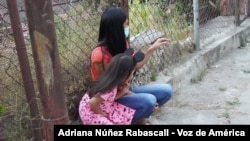 Yusmary Gómez, de 36 años, quedó sola a cargo de sus hijos luego de que su pareja emigrara