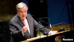 Umunyamabanga mukuru wa ONU Antonio Guterres 