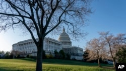 FILE - The US Capitol building is seen in Washington, March 21, 2022.