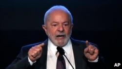 Presiden Brazil yang baru dan berhaluan kiri, Luiz Inacio Lula da Silva 