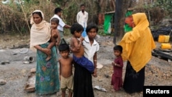  Wani kauyen kabilar Rohingya wadanda dukansu Musulmai ne