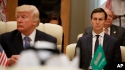 Rais Donald Trump na Jared Kushner,