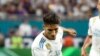 Achraf Hakimi lors du match amical entre le Real Madrid et le FC Barcelone à Miami, le 29 juillet 2018