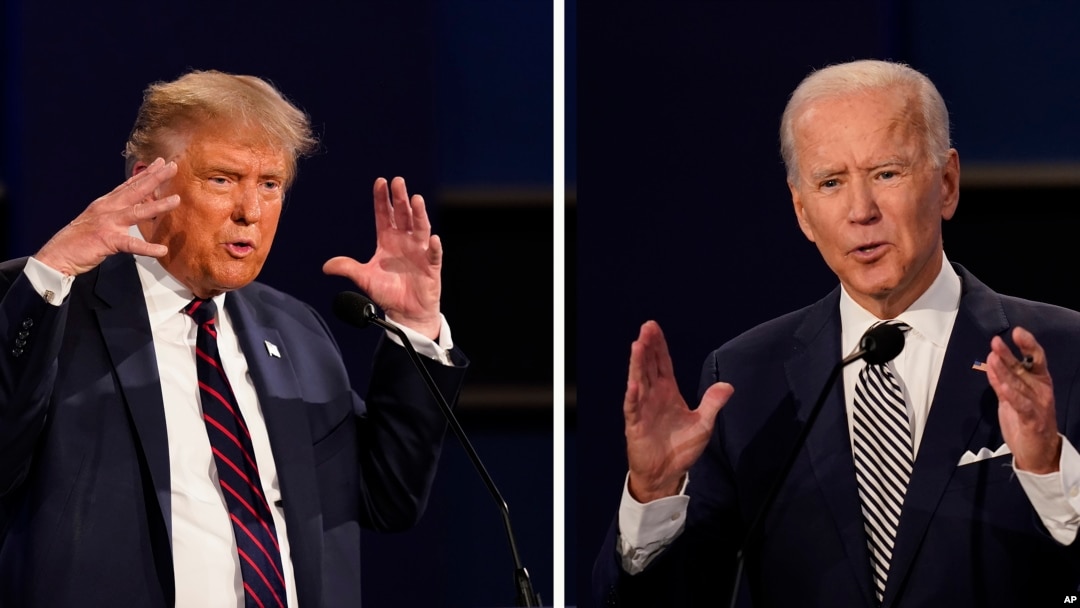 Bivši predsjednik Donald Trampa i aktuelni Džo Bajden (Foto: AP/Patrick Semansky)