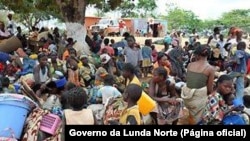 Refugiados da RDC em Lunda Norte,