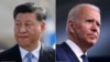 Foto kombinasi: President Xi Jinping (kiri) dan Presiden AS Joe Biden. (Foto: dok).