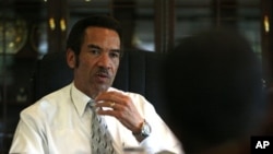 Le président Ian Khama, candidat à sa réélection au Bostwana (AP)