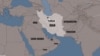 IRAN shaded relief map with TEHRAN (capital) locator, partial graphic