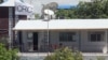 An International Committee of the Red Cross (ICRC) flag flutters in their compound in Madina District of Mogadishu, Somalia, May 3, 2018..
