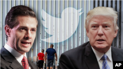El presidente Donald Trump (der.) dice que la mala recepción celular en el área del terremoto, que su homólogo Enrique Peña Nieto estuvo visitando esta semana, le habían impedido contactar al mandatario mexicano los primeros tres días después del sismo.
