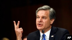 美國聯邦調查局(FBI)局長克里斯托弗雷。