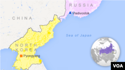 러시아와 북한 국경 지역.