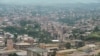 La ville de Bamenda dans le nord-ouest anglophone du Cameroun, 16 juin 2017. AFP