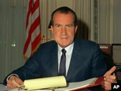 Richard Nixon u Bijeloj kući, 1969. godine