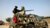 Wanajeshi wa Nigeria wakiweka kizuizi sehemu ambayo mtu mmoja inashukiwa aliuawa na wanamgambo katika kitongoji cha Polo enoe la Maiduguri, Nigeria February 16, 2019. REUTERS/Afolabi Sotunde/File Photo