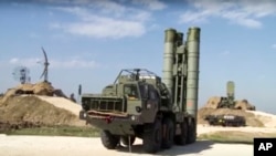 러시아제 S-400 방공체계.