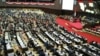 Presiden Joko Widodo menyampaikan keterangan pemerintah atas RAPBN dan Nota Keuangan dalam rapat paripurna DPR di Gedung MPR/DPR RI, 16 Agustus 2016. (Foto: VOA/Andylala)