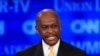 Businessman Herman Cain speaks during the first New Hampshire Republican presidential debate in Manchester, N.H., June 13, 2011.