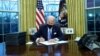 Donald Trump လုပ်ခဲ့တာတွေပြန်ပြင်မယ့် သမ္မတ Joe Biden အမိန့် ၃ ရပ်ကို စတင် လက်မှတ်ထိုးပြီ 