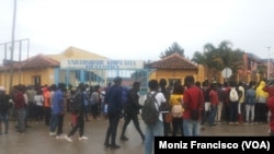 Foto de Arquivo Estudantes da Universidade Kimpa Vita, Uíge, Angola