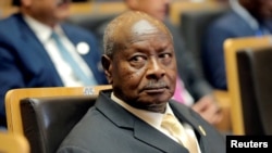 Perezida wa Uganda Museveni 