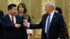 Shugaba Trump Na Amurka Da Takwaransa Xi Jingping