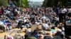 Protesters Again Gather Near White House Demanding Racial Justice, Police Reform