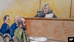 Army psychiatrist Major Nidal Hasan is accused of opening fire at Fort Hood, Texas in November 2009, leaving 13 people dead
