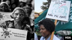 Mulheres protestam contra violência (Foto de Arquivo)
