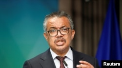 Mkurugenzi Mkuu wa WHO Tedros Adhanom Ghebreyesus.
