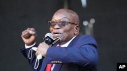 Rais wa zamani wa Afrika kusini, Jacob Zuma