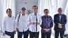 Presiden Jokowi menjelaskan tentang pembangunan Blok Masela di bandara Supadio, Kalimantan Barat hari Rabu 23 Maret 2016 (foto: biro pers Kepresidenan).