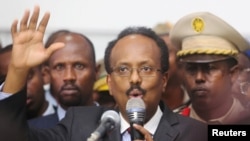 Rais wa Somalia Abdullahi Farmajo kwenye picha ya maktaba 