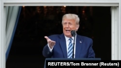 Rais wa Marekani, Donald Trump, ambaye ameambukizwa virusi vya Corona.